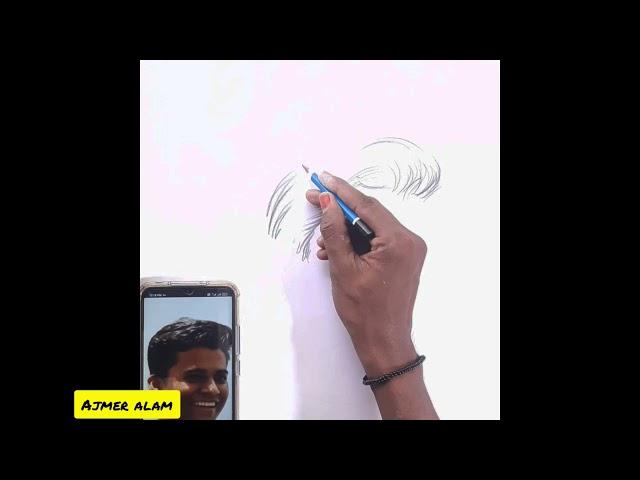 live sketch by Ajmer alam