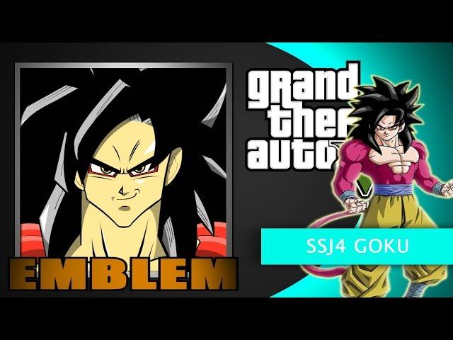 SSJ4 Goku GTA Social Club Emblem