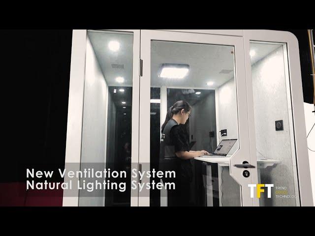 Avoid Noisy Environments| TFT acoustic pod| sound isolation phone booth| Office Pod