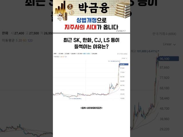 상법개정으로 지주사의 시대가 옵니다 #지주사 #상법개정 #주식재료