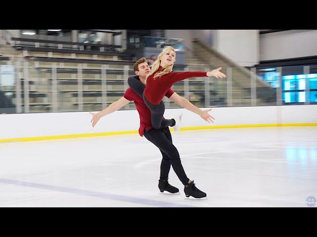 Preview - Alexa Knierim & Brandon Frazier's 2023 Free Program to "Sign of the Times" by @HarryStyles