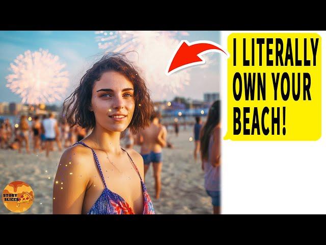 HOA Karen Throws Party On My Private Beach Without Permission, Claims She Owns My Property!