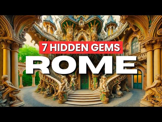 7 MUST VISIT Hidden Gems in Rome, Italy! (2024) | Travel Guide