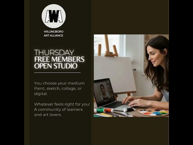Thursday Zoom Online Open Studio |  Indira Mehta
