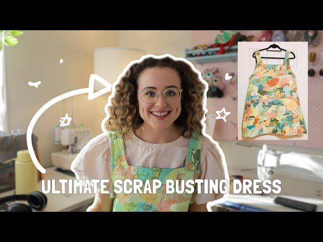 I made the ULTIMATE Scrap Dress! (DIY Tutorial)