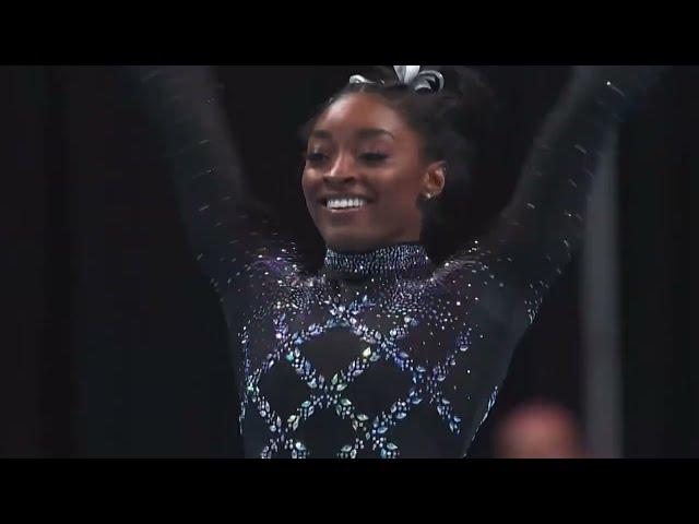 Simone Biles AA  2023 U.S Championships Day 2 NBC Broadcast