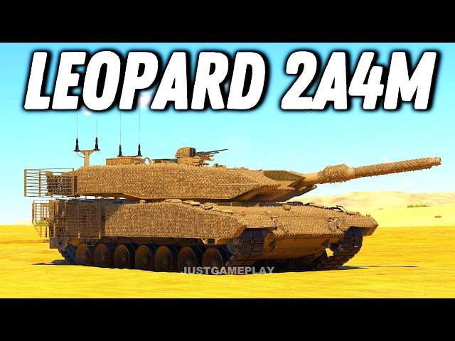 Leopard 2A4M CAN Canadian Main Battle Tank | War Thunder