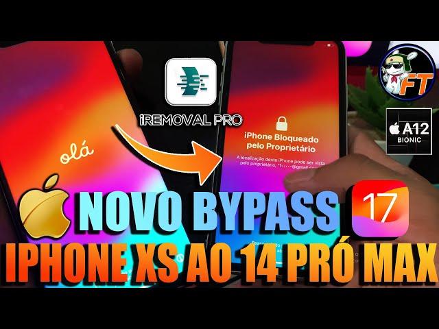 Finalmente Saiu Novo Bypass iCloud iPhones XS/XR/11/12/13/14 Pró Max IOS 17 ao 17.x(2024)