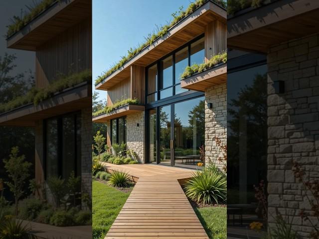 Eco-Friendly Prefab Home with Green Roof!  | Sustainable Living Tour