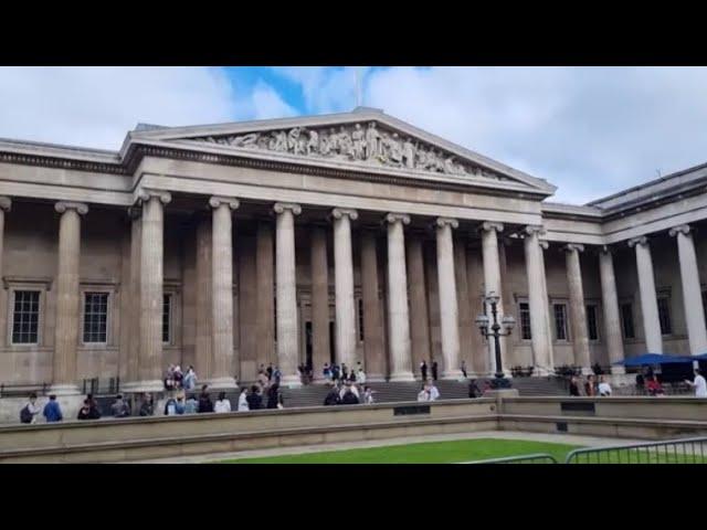 המוזיאון הבריטי בלונדון - British Museum. סיור מהיר בין חדרי המוזיאון המדהימים