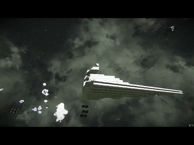 Opps I made a Star Destroyer with fully automatic Tie Fighter production