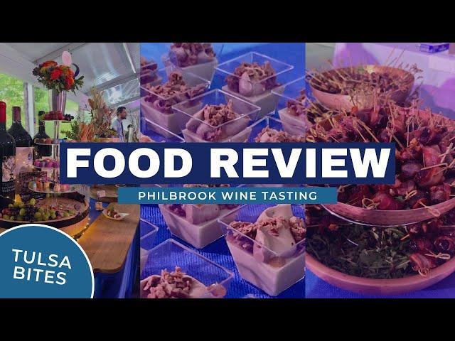 Philbrook Wine Tasting Food Review | Tulsa Restaurants || cracker barrel menu | burgers near me