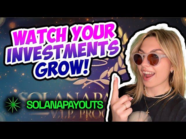 Solana Payouts Review  +66.3% with Solana Blockchain!?