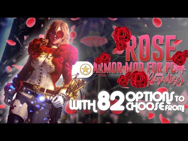 Rose Armor Replacer Mod - Grada's Paradise Series