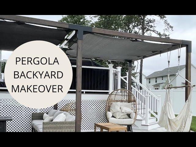 DIY PERGOLA KIT | TOJA GRID | BACKYARD MAKEOVER