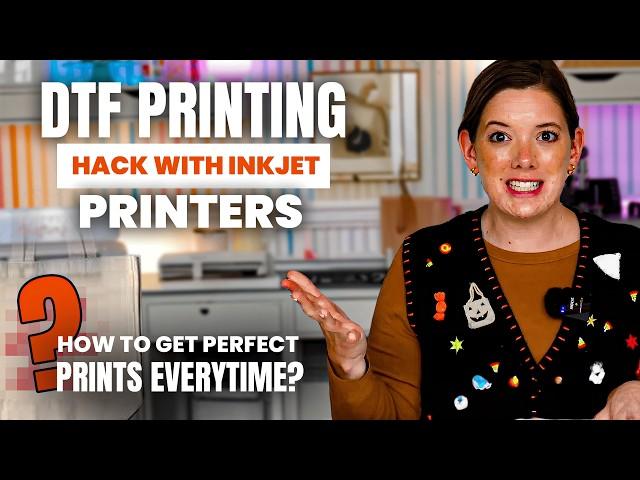 DTF Printing with an Inkjet Printer: Ultimate Guide & Tips! ️