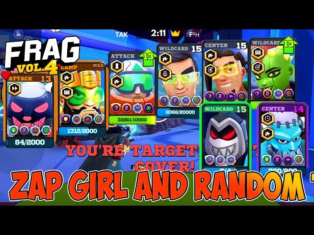 FRAG Pro Shooter - zap girl and random teamGameplay Walkthrough(iOS,Android)