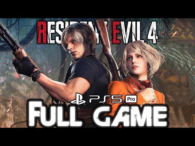 RESIDENT EVIL 4 REMAKE Gameplay Walkthrough FULL GAME (4K 60FPS PS5 PRO) No Commentary