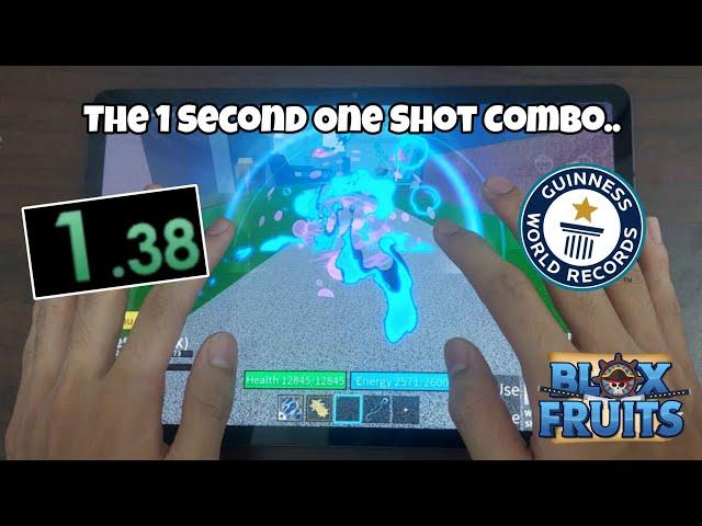 I Found The 1 Second One Shot in Mobile! (With Handcam) | Blox Fruit