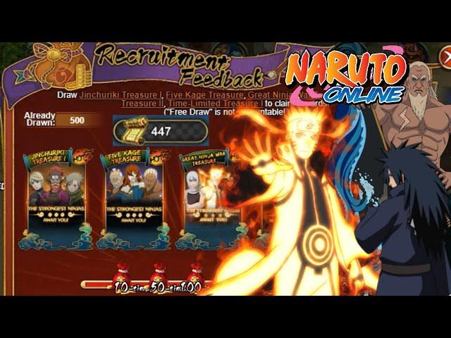 Naruto Online - 500 Seal Scroll DRAWS in 2023 [English Server]