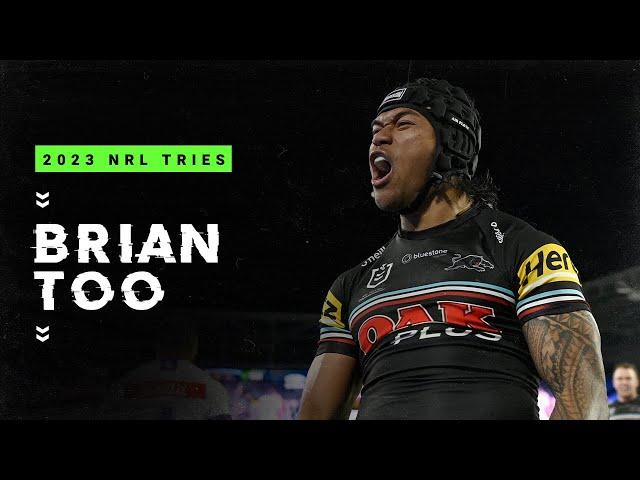 Brian To'o's 2023 try-scoring season | NRL