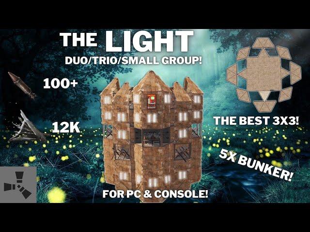 THE LIGHT TUTORIAL•DUO/TRIO/SMALL GROUP•BEST 3X3•5XBUNKER•MINI CHINA WALL•CHEAP•BASEDESIGN2023