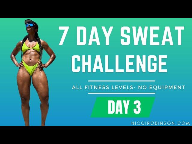 7 Day Sweat Challenge - Day 3