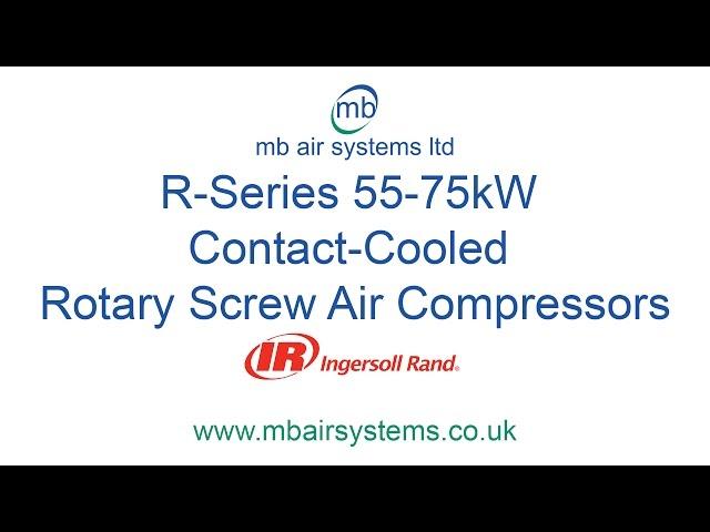 R Series 55 75kW Contact Cooled Rotary Screw Air Compressors