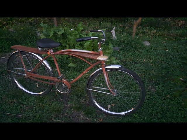 1967 Sears Flightliner Bicycle gets LED headlight upgrade!!