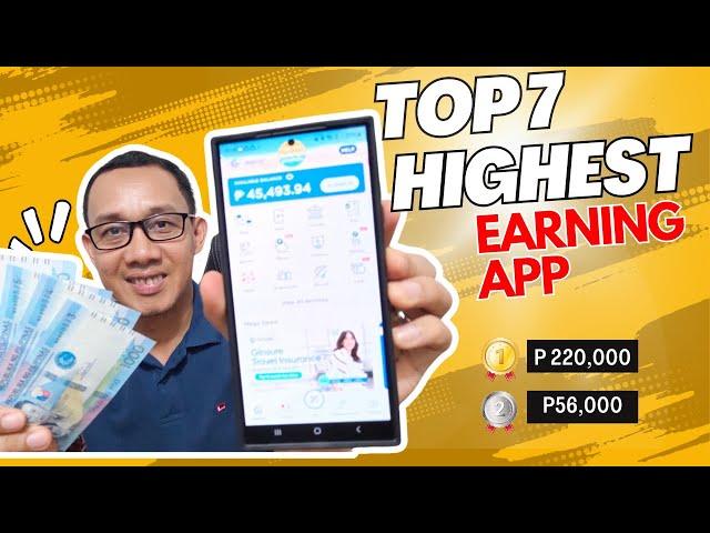 TOP 7 LEGIT AND HIGHEST EARNING APP 2024 I EARNED P220,000 IN 1 APP WITH OWN PROOF GCASH