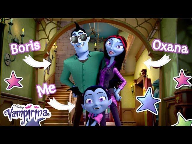 Bat Chat: Vee's Family! | Vampirina | Disney Junior