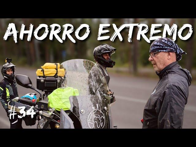 We traveled through FINLAND with ONLY €20 a DAY - AROUND THE WORLD BY MOTORCYCLE Episode #34