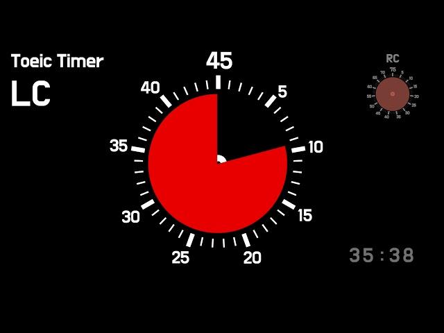 토익 타이머 LC, RC 포함