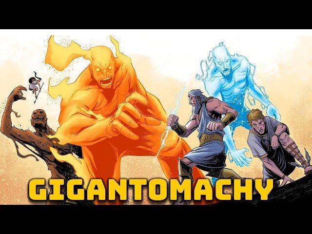 Gigantomachy - The Brutal War between Gods and Giants - Greek Mythology - See U in History