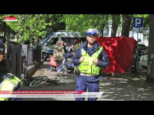 Tragedia przed budynkiem Prokuratury Rejonowej w Świnoujściu