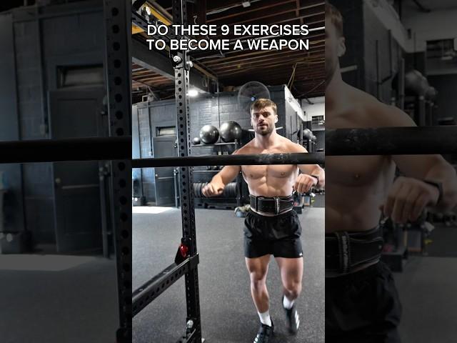 BECOME A WEAPON WITH THESE 9 EXERCISES #fitness #fitnessmotivation