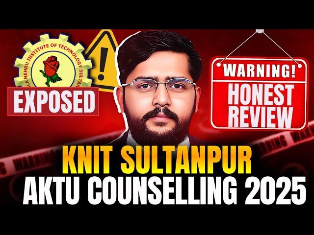 KNIT Sultanpur Placement EXPOSED! Honest review By Er. Sandeep vishwakarma #aktu #knit #uptu