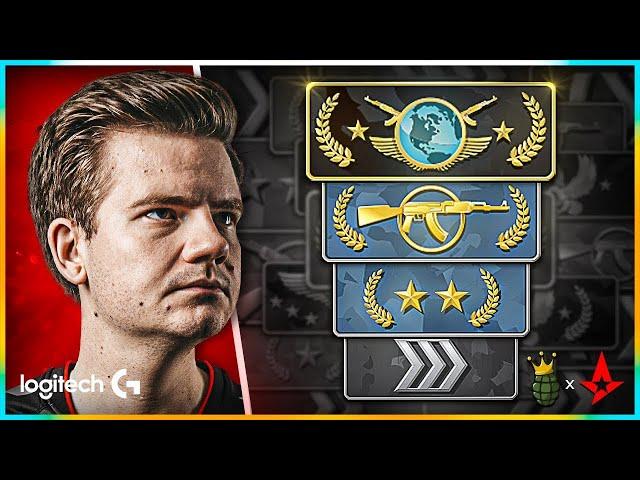 A Pro vs Every Rank in CS:GO feat. NadeKing