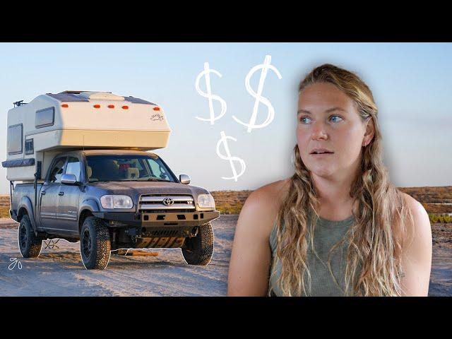 Truck Camping is EXPENSIVE | What I Spent in a Month Living on the Road