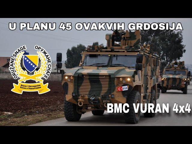 BMC VURAN 4x4 do kraja 2024. g. u BiH 