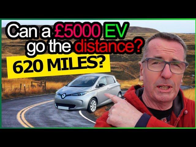 Can a £5000 Renault Zoe drive 620 miles easily ?