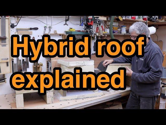 Hybrid roofs explained  Flat roofs Warm and Cold