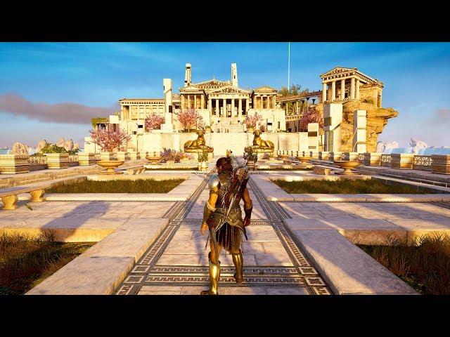 ASSASSIN'S CREED ODYSSEY FREE ROAM GAMEPLAY (4K 60FPS)