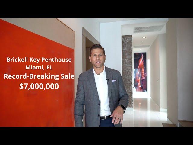 Asia Penthouse | $7,000,000 | Record-Breaking Sale | Brickell Key Miami