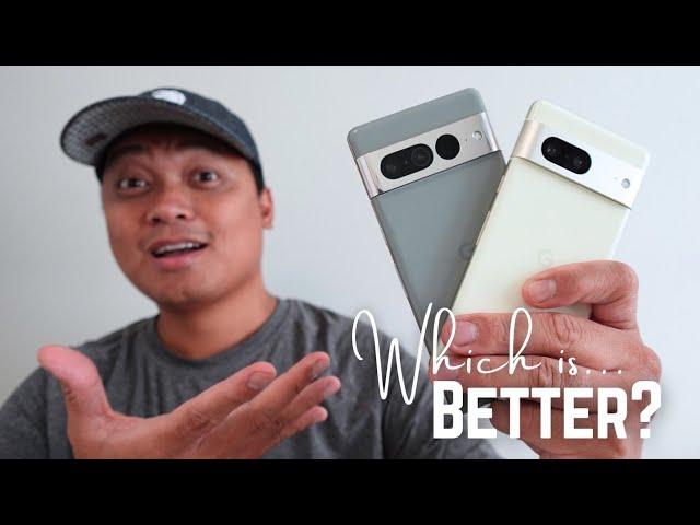 Google Pixel 7 vs Pixel 7 Pro | WHICH IS BETTER? (Best Pixel phones of 2023!) 
