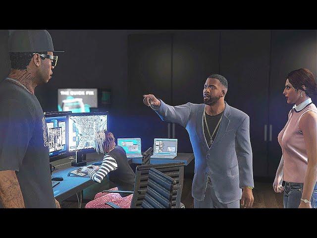 All Franklin and Lamar Scenes in GTA 5 Online The Contract (Grand Theft Auto V) 4k UHD