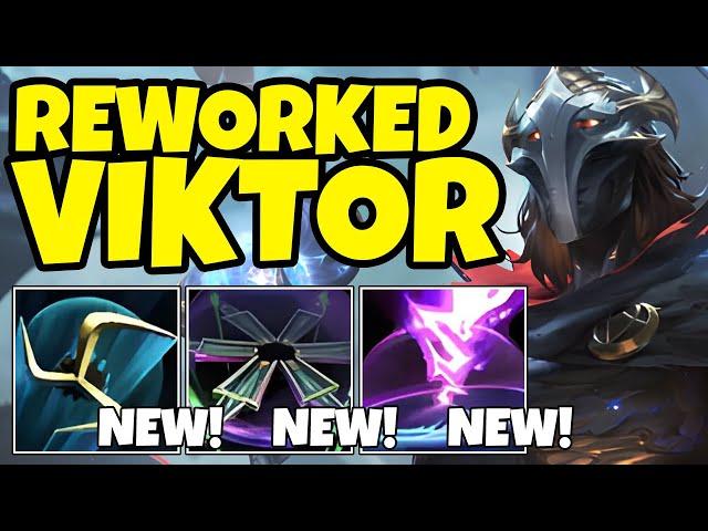 THE NEW VIKTOR REWORK IS AMAZING (FULL GAMEPLAY)