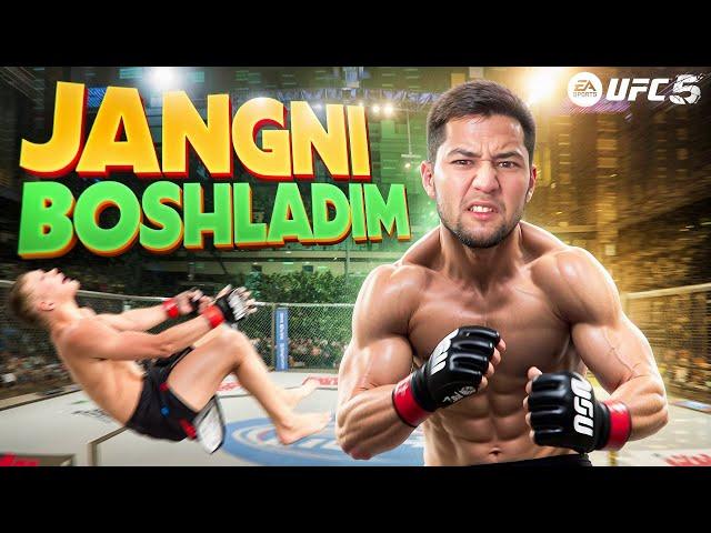 UFC 5 KARYERA - JANGNI BOSHLADIM | UzLider #1