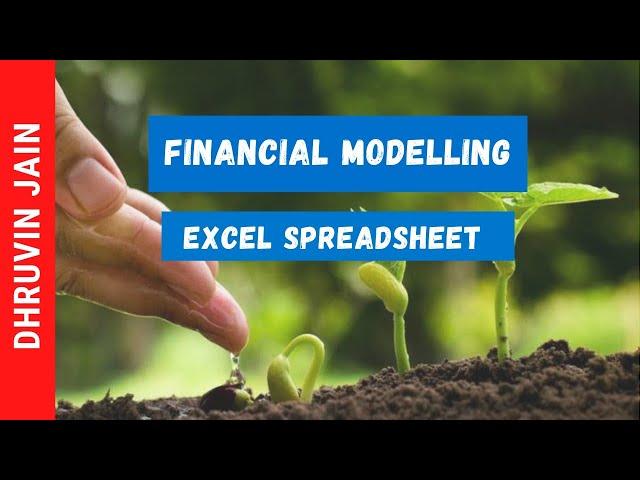 Financial Modelling by Dhruvin Jain | Fundamental Analysis Spreadsheet | How to feed the data ||