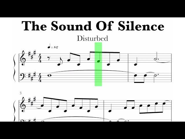 The Sound Of Silence Sheet Music